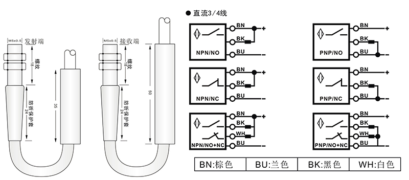 M5激光開關對射式 M5激光開關對射式