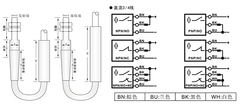 M3激光開關對射式 M3激光開關對射式