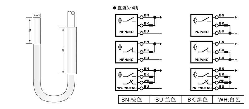 D4分離式超小型電感式接近開關(guān) D4分離式超小型電感式接近開關(guān)